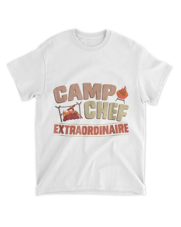 Camp Chef Extraordinaire Camping T Shirt