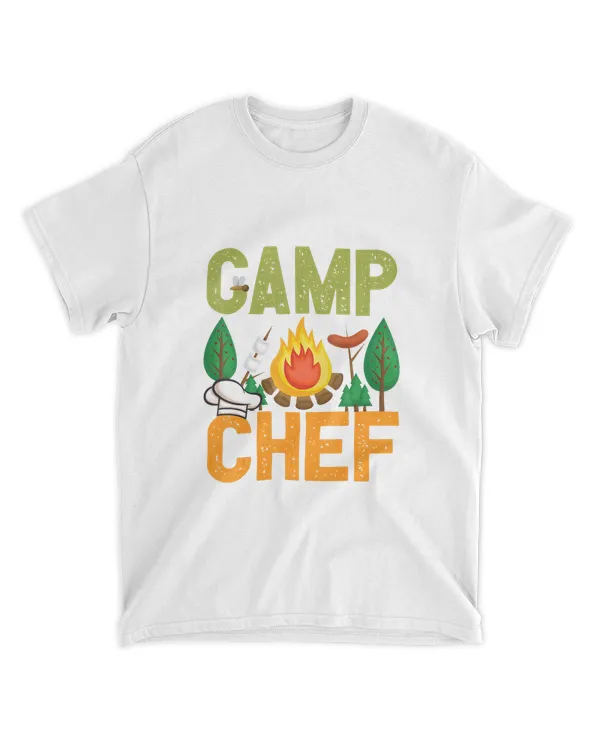Camp Chef Funny Camper Gift T Shirt