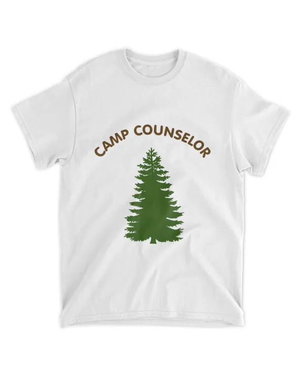 Camp Counselor Director Summer Pine Tree Tshirt Gift T Shirt
