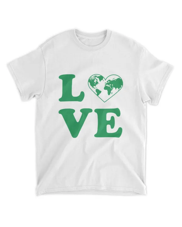 Love Planet Earth Shirt, Environment Activist Shirts, Earth Shirts, Earth Day, Climate Change,Mother Nature, Womens Tshirts, Earth Lover