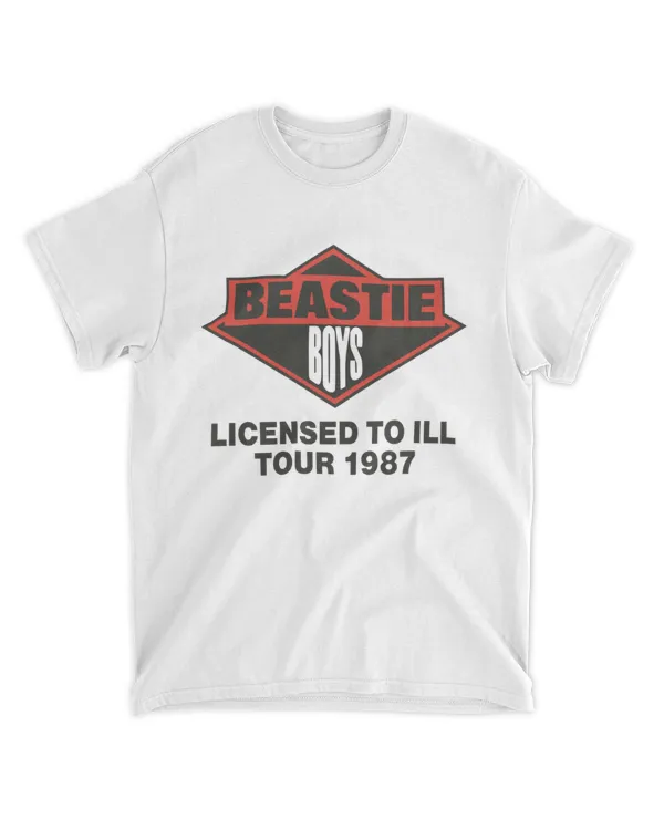 Rare Vtg 1987 Beastie Boys To Ill Concert Reprint T-Shirt