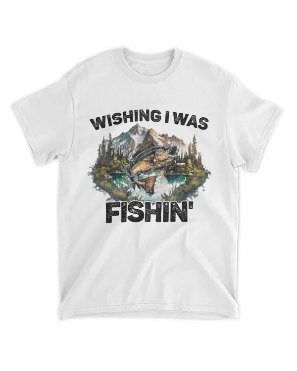 Washing I Was Fishin' Shirt