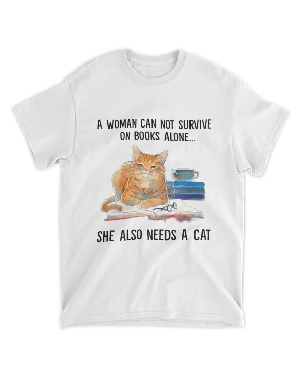 QTCAT110422A1 A Woman Can Not Survive On books Alone