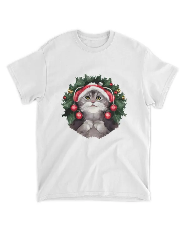 Cute Angora Cat Christmas Sublimation QTCAT202211080009