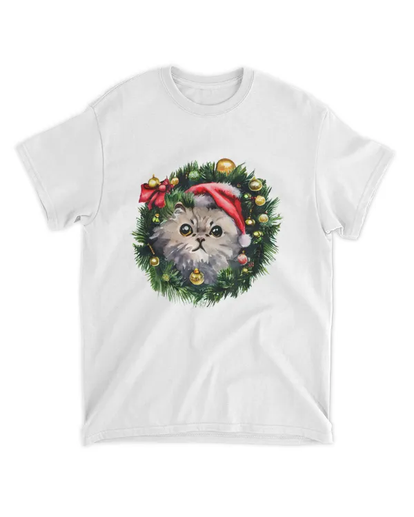 Cute Persian Cat Christmas Sublimation QTCAT202211080012