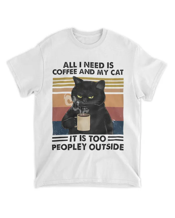 All I Need Is Coffee And My Cat QTCAT091222A12