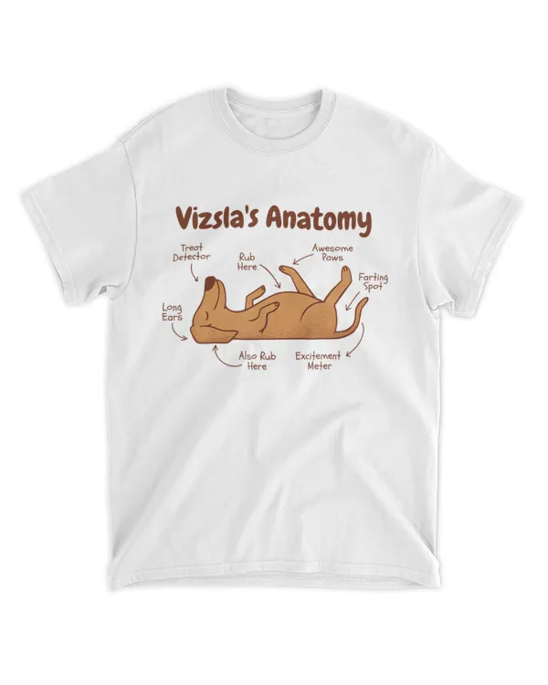 Womens Lovely dog holder dog lover love vizsla's anatomy HOD160223A6