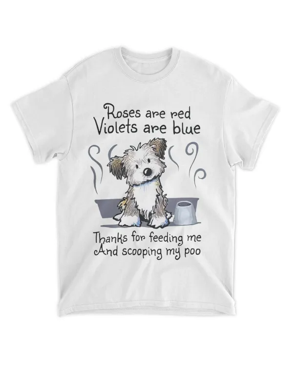 Roses Are Red Violets Are Blue Dog HOD010323A2