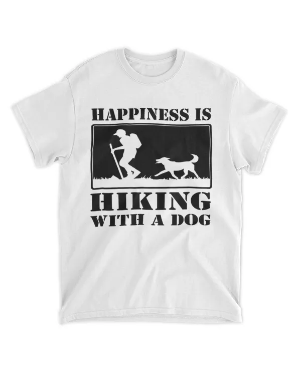 Happiness Is Hiking With a Dog Graphic HOD220323A6