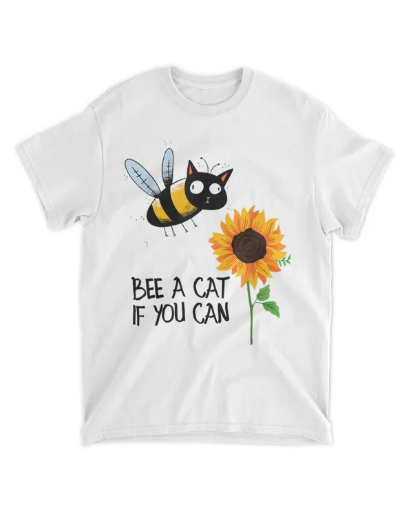 Bee A Cat If You Can Bee Cat and Sunflower HOC010423A1