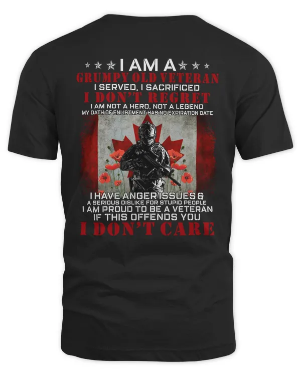 I Am A Grumpy Old Veteran, Canadian Veteran