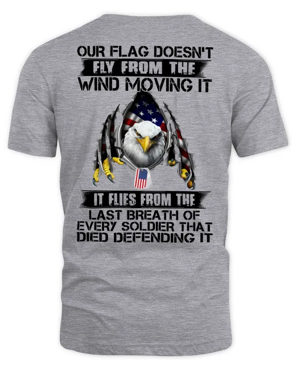 Our Flag Doesn't Fly From The Wind Moving It