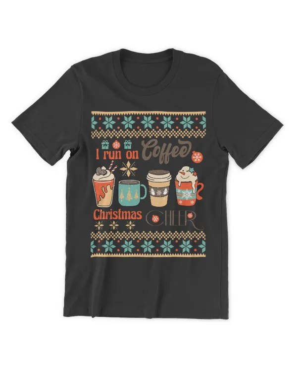 I run on coffee & christmas cheer sublimation QTCRM02102201