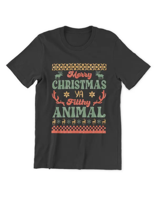 QTM02102203-Merry Christmas ya filthy animal sublimation