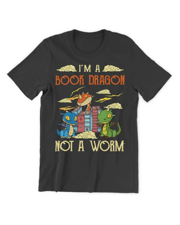 Book A Book Dragon Not A Worm Funny  Read Reading