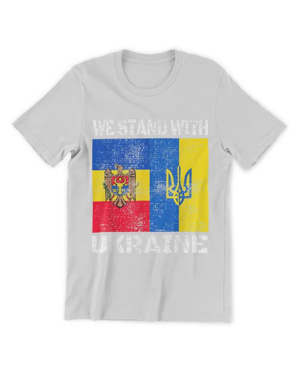 Vintage Style Moldova Moldavians Pride Flag Shirt Tee Birthday Gifts for Men and Women Funny V Neck Tshirt