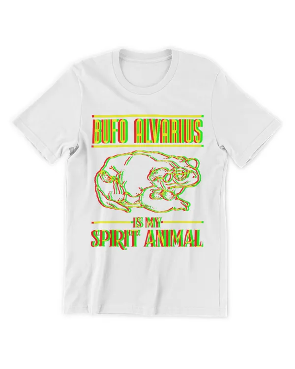 Bufo Alvarius Toad Is My Spirit Animal Shirt T-Shirt Sonoran Desert Bufo Toad Shirt Unisex