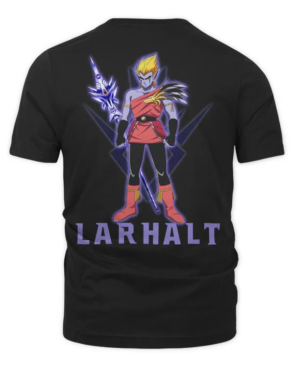 Larhalt Dragon Quest Logo back