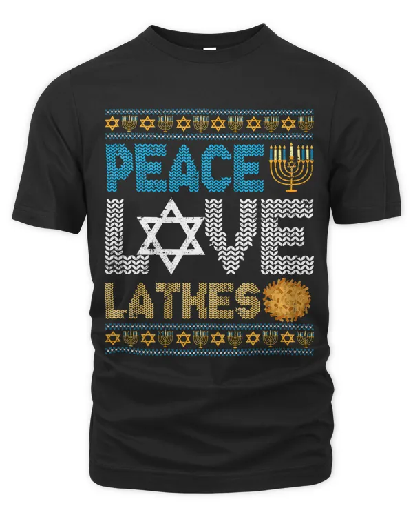 Peace Love Latkes Funny Hanukkah Chanukah Jewish Funny Gifts