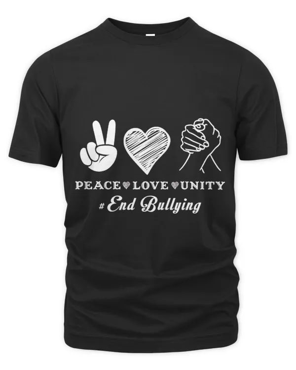 Peace Love Unity Day Orange Kids Anti Bullying