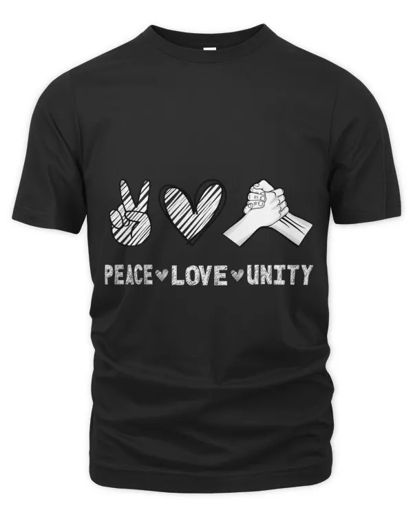 Peace Love Unity Orange Anti Bullying Unity Day Kids