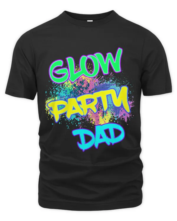 Mens Glow Party Dad Cool Retro Costume 80s Party Father