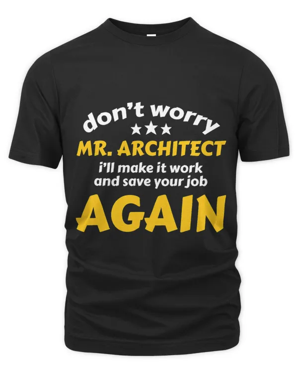 Dont worry Mr. Architect save your Job again Building