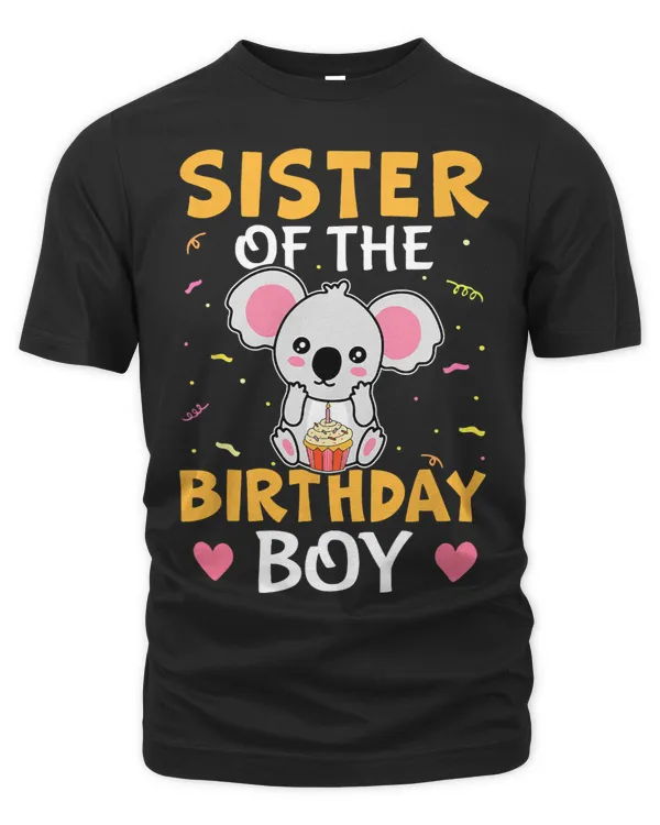 Sister Of The Birthday Boy Koala Bear For Girls