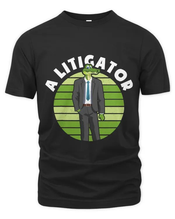 Litigator Alligator Lawyer Attorney