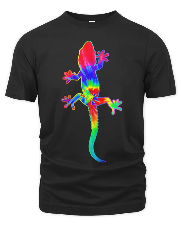 Gecko Tie Dye Rainbow