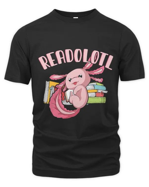 Bookworm Amphibian Reading Books Readolotl Funny Axolotl 21