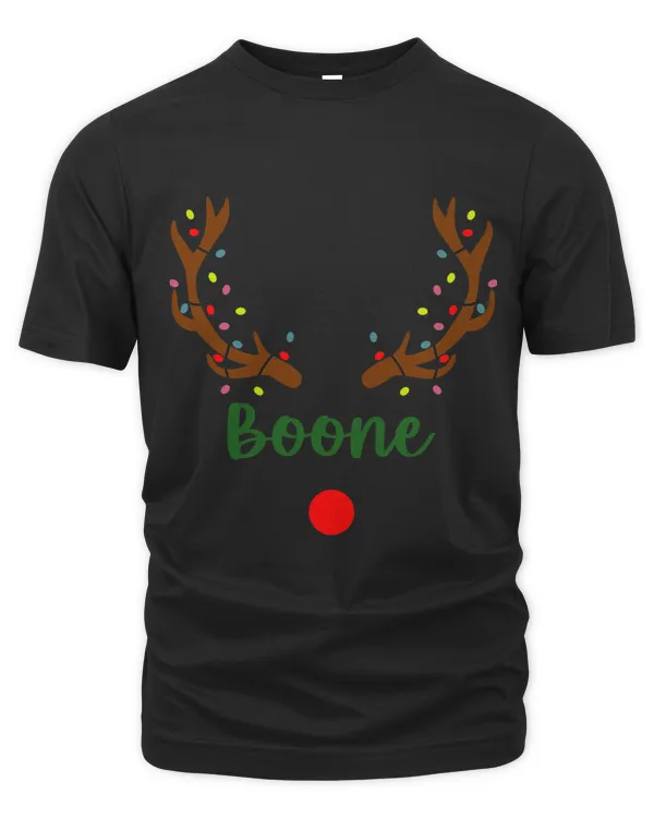 Boone Custom Name Christmas Matching Family Pajama