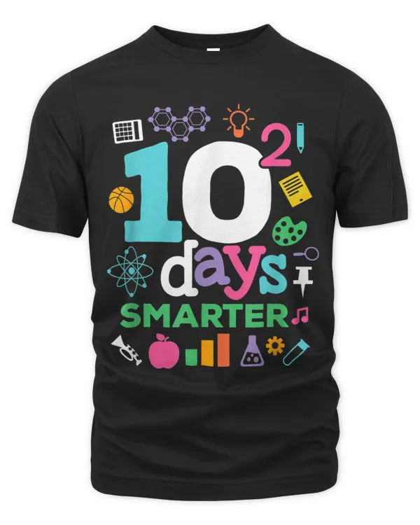 10 Squared Days For Math Teacher Happy 100 Days Of School