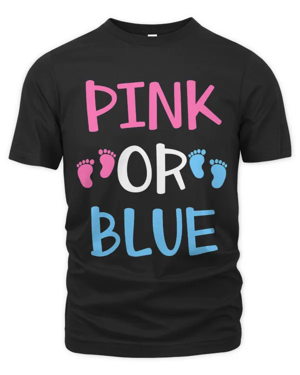 Pink or blue cute mom dad parent baby gender reveal party