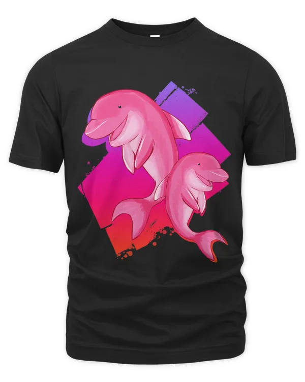 Pink River Dolphin Marine Mammal Trainer Dolphin Lover