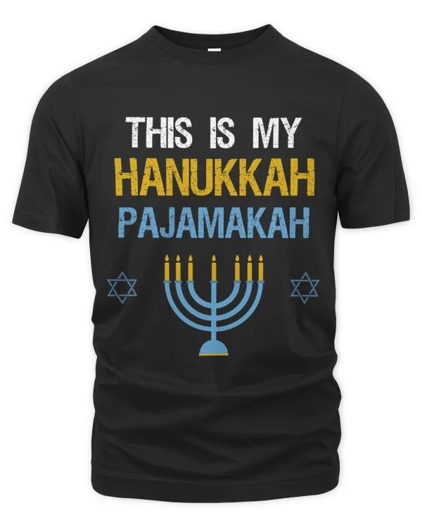 This Is My Hanukkah Pajamakah Chanukah Pajama Shirt
