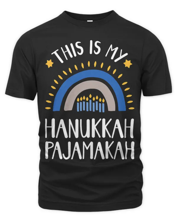 This is My Hanukkah Pajamakah Funny Jewish Chanukah 2