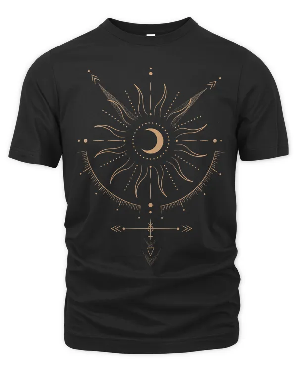 Sun and Moon Dark Academia Clothing Celestial Boho Astrology22