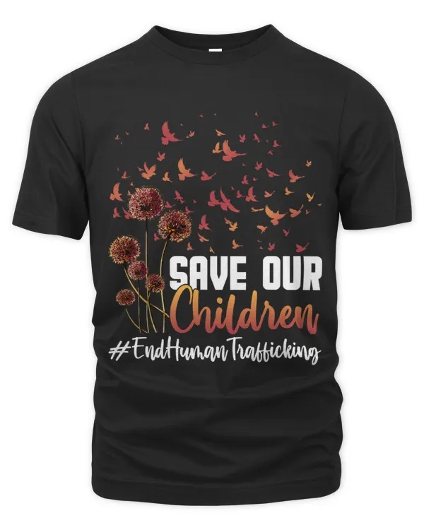 Save Our Children End Human Trafficking Awareness Dandelions