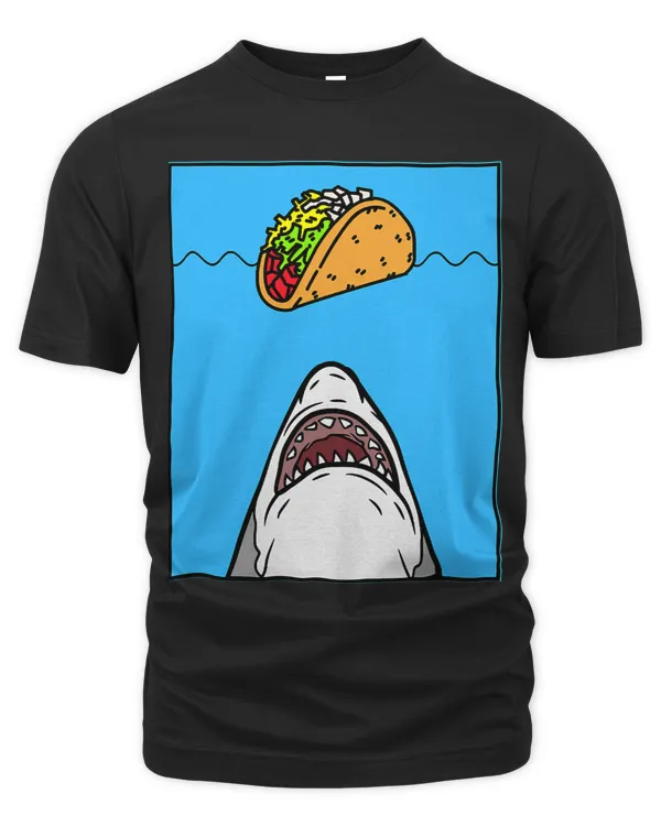 Shark Eating Tacos Shark With Tacos Funny Shark Tacos