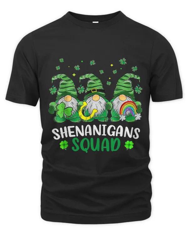 Shenanigans Squad St Patricks Day Gnomes Green Funny