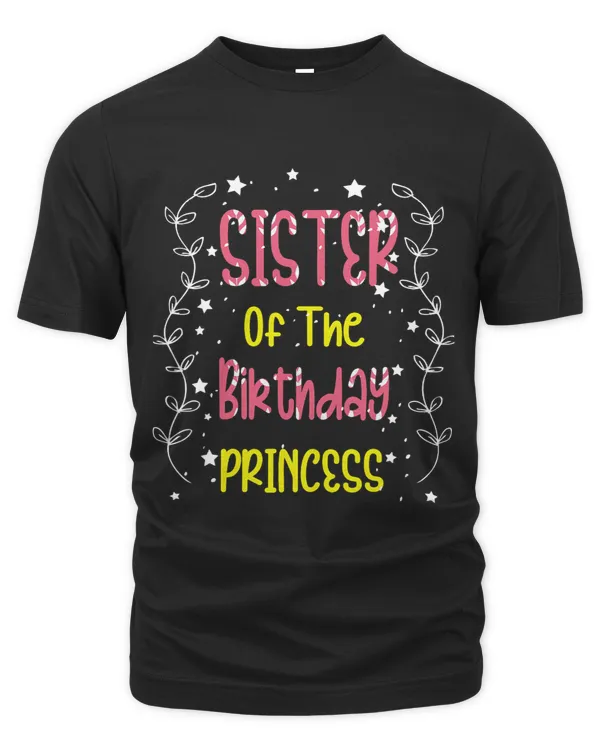 Sister Of The Birthday Princess Girls Party