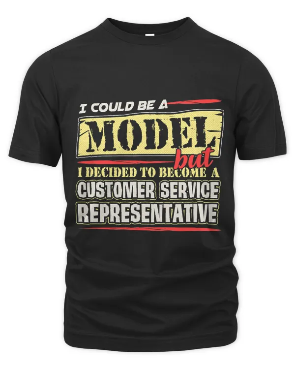Model Decided Become Customer Service Representative