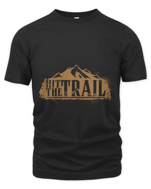 Distressed Hit the Trail Graphic