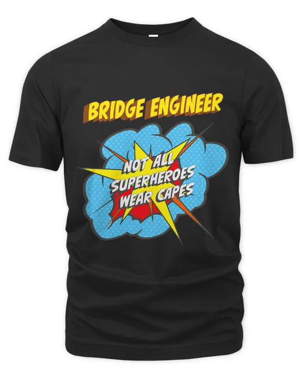 Bridge Engineer Funny Superhero Job
