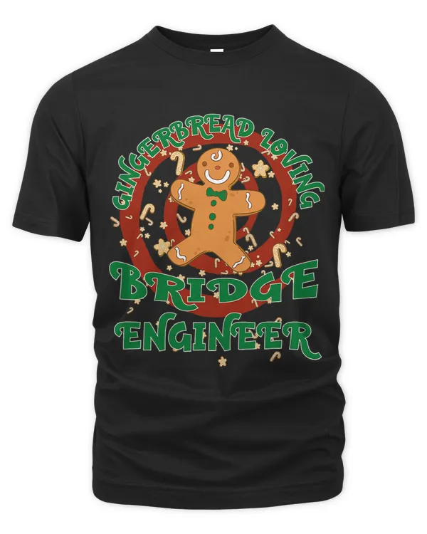 Bridge Engineer Job Gingerbread Funny Xmas