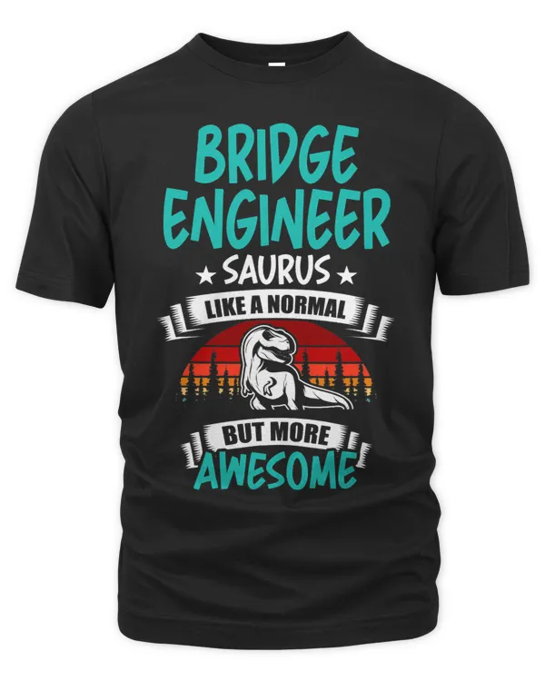 Bridge Engineer Saurus Like Normal T Rex Dinosaur