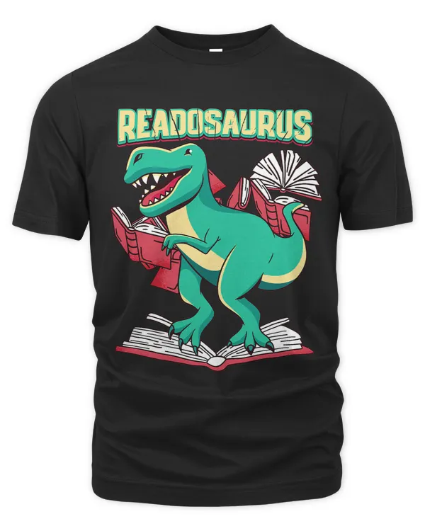 Funny Bookworm Dinosaur Reading Lover Book