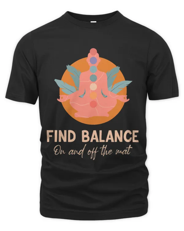 Find balance On and off the mat cute yoga meditation