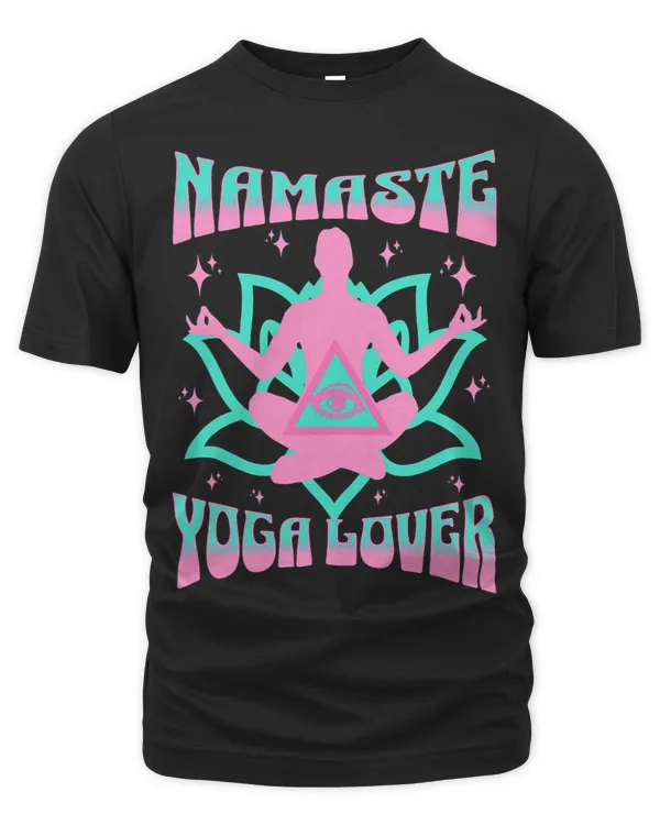 Namaste Yoga Lover Lotusflower Chakra Eye Meditation